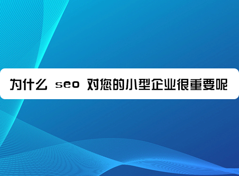 为什么 seo 对您的小型企业很重要呢？