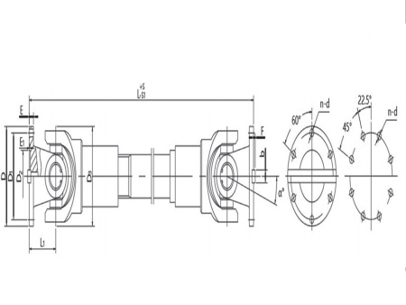 JXC系列万向轴联轴器