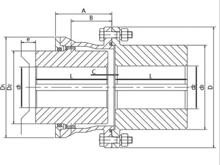 GICLZ型鼓形齿式联轴器