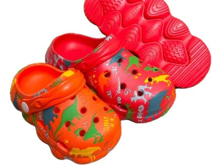 6968 儿童恐龙转印洞洞鞋140-210