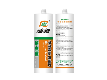 SN-9000 neutral silicone glass adhesive