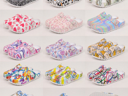 7076 印花护士包头鞋36-41 （单码）