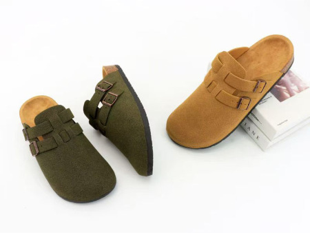 7081 双扣包头软木拖男39-45