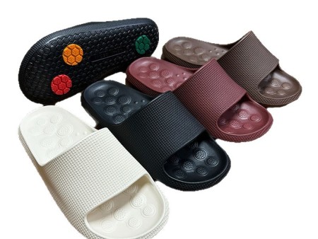 7086 轻按摩防滑男女一字拖35-45