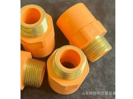 PVC-C消防喷淋塑料管件-外丝接头