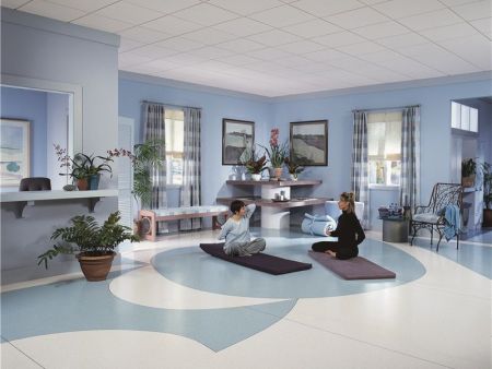 健身房為什么使用PVC塑膠地板？