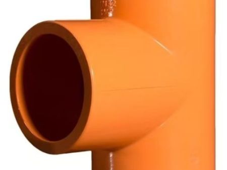 PVC-C消防喷淋塑料管件-三通