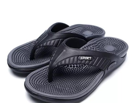 6119  大码男士按摩人字拖40-47