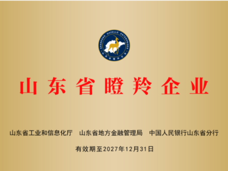 山东省瞪羚企业