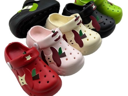 7134 鸳鸯苹果洞洞鞋女35-40