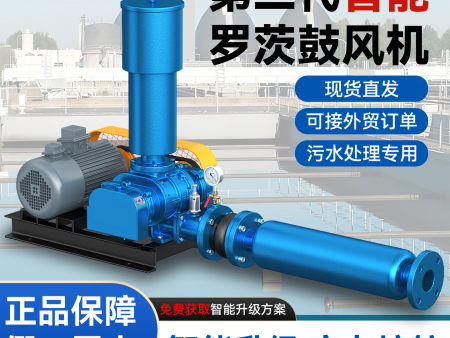 三叶罗茨鼓风机水产养殖污水处理鱼塘增氧机鼓风机