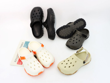 7143 防滑运动织带男女洞洞鞋 36-41 40-45