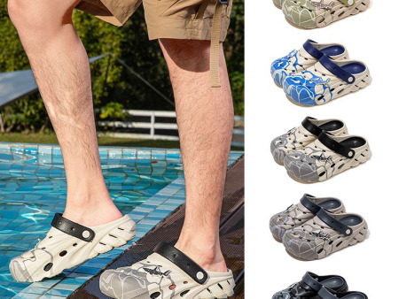 7148 鲨鱼男女洞洞鞋35-45
