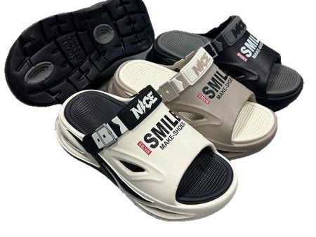 9551 滴塑带smile气垫凉鞋40-45