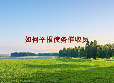 如何举报债务催收员?