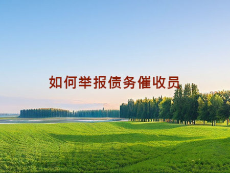 如何举报债务催收员？