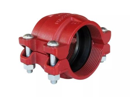 高密度聚乙烯HDPE平端管道快速管接头