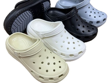 7163 防滑泡芙女生洞洞鞋35-40