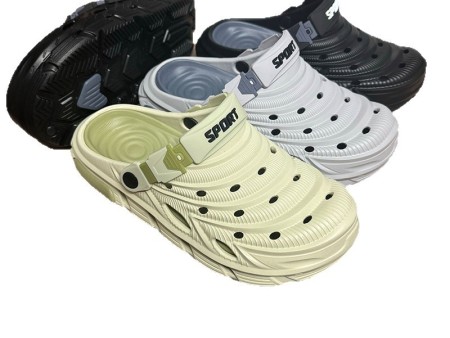 7172  双色山丘镂空洞洞鞋男40-45