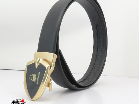 头层纳帕男士自动真皮腰带博兰朵皮具老渔夫品牌皮带