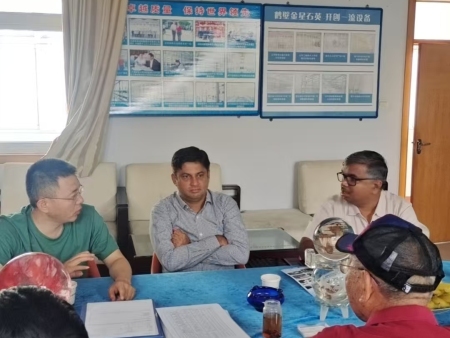 印度客商來(lái)我司洽談業(yè)務(wù)