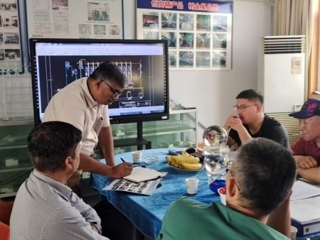 印度客商來(lái)我司洽談業(yè)務(wù)