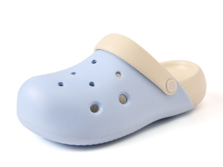 7174  双色大小圆洞洞鞋女35-40