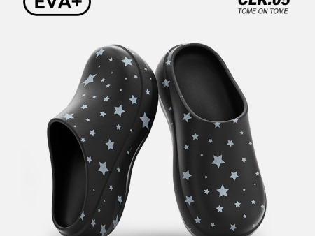 7188 星星印花花园鞋女35-40