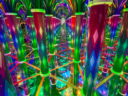 镜子迷宫游乐设备