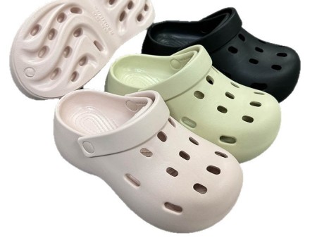 7197  雨滴女款洞洞鞋35-40 