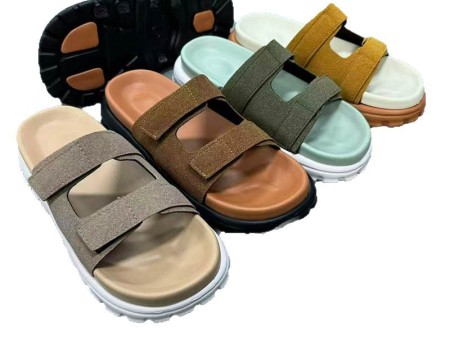 7201 双排魔术扣女一字拖36-41