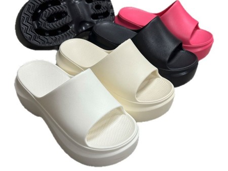 7211 增高单色一字拖鞋女35-40