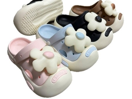 7216 花朵洞洞鞋女35-40