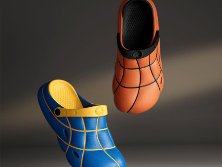 7231 双色篮球洞洞鞋男士40-45