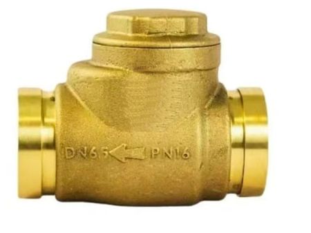 沟槽式黄铜止回阀