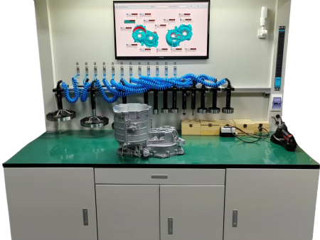 新能源汽车电机壳体SPC工作站