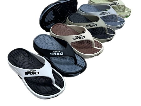 7274 运动人字拖男双色38-45