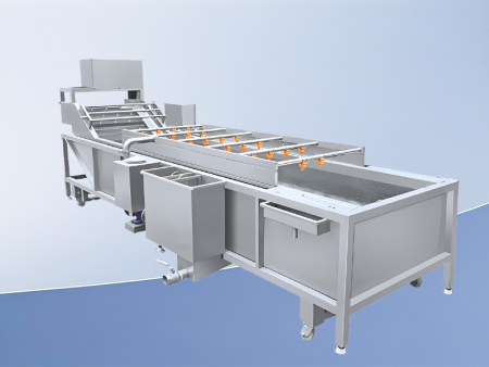 气泡清洗流水线