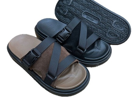 7288 男士Z字织带一字拖38-45