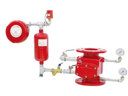 法兰湿式报警阀组