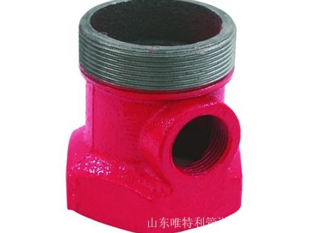 室内栓消防软管卷盘三通接头