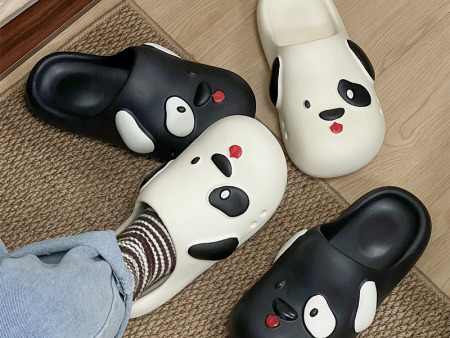 7310  淘气 狗女款包头一字拖35-40