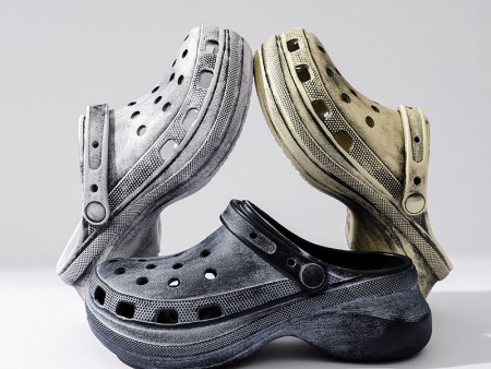 7309  女款云朵脏脏洞洞鞋35-40