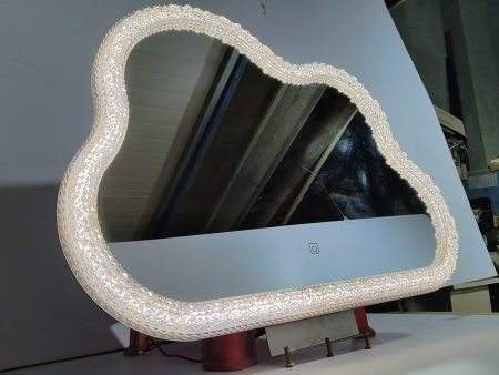 化妆镜钻石纹系列