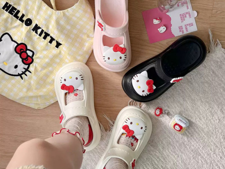 7317 凯蒂猫玛丽珍洞洞鞋增高女35-40