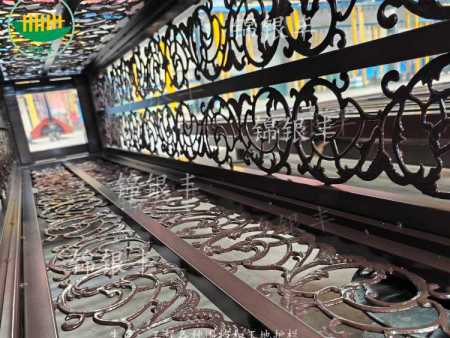 鐵藝歐式大門 工廠鐵藝大門咯住