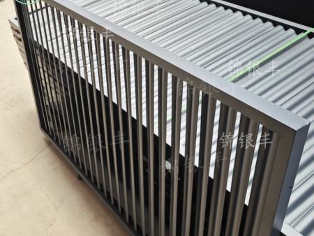 豎百葉圍欄 新中式鍍鋅百葉護欄 簡約百葉圍欄 柵欄