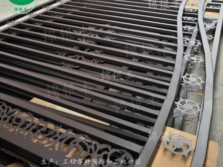 工廠鐵藝推拉門效果圖 工廠鐵大門制作圖