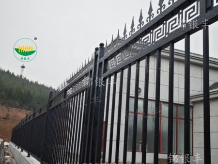 噴塑外墻防護(hù)欄 圍墻鋅鋼欄桿