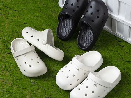 7340  十字孔洞洞鞋女35-40